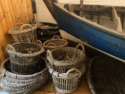 Baskets at the Scottish Fisheries Museum